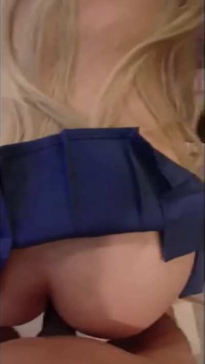 Shimakaze Cosplay lewd curves