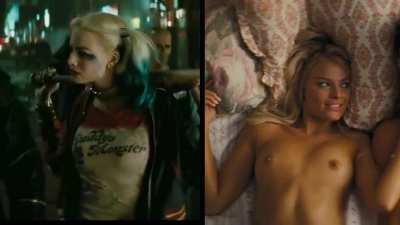 Supervillain/Undressed (Margot Robbie)