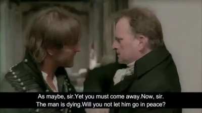 [Varun reddy] A Christian Pastor trying to Evangelise a dying Subedar Pillai in 2008 TV series Sharpe's Peril. It had to be a Western series to highlight this Predatory Evangelisation in India.