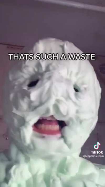 Such a creepy appearance, with a funny twist