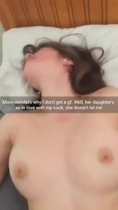 You can see the bliss on her face she has while getting fucked by her step brother