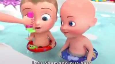 Crying in bald