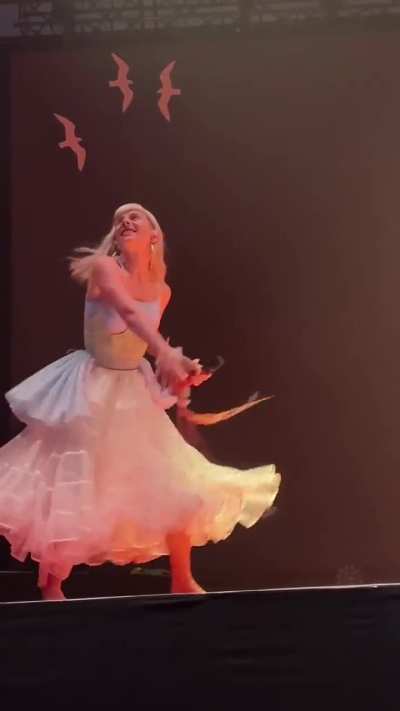 "A magical night with @auroramusic ⚔️" - @miguelsalazz