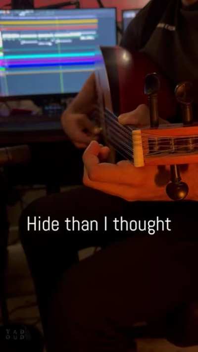 I have made a rendition of Arctic Monkeys song "I Wanna Be Yours" with an Arabic beat and some Middle Eastern instruments.