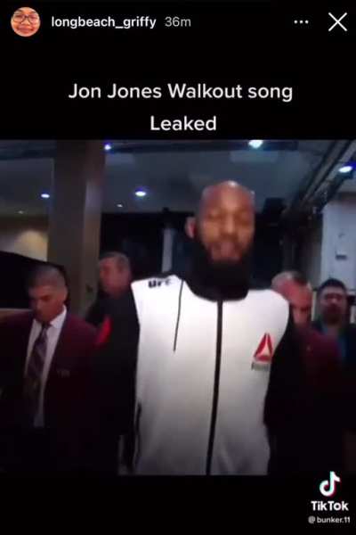 It&rsquo;s a Jon Jones fight week (credit longbeachgriffy on YT)