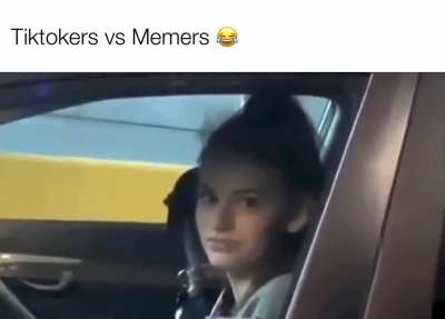 She was so happy until 😂