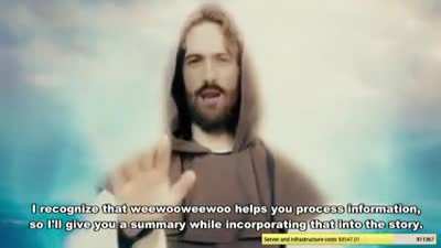 And Jesus said unto them, "weewooweewoo"