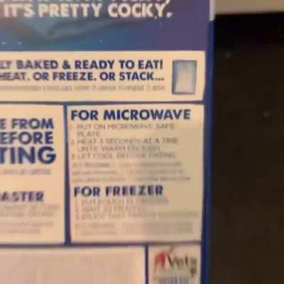 Pop tarts being âcomplexâ