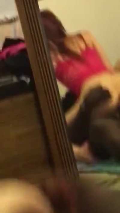 Teen Tapes Her Friend Fucking BBC