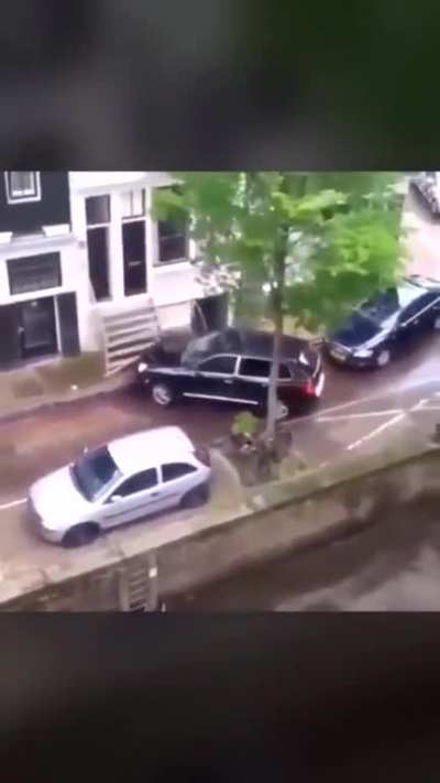 A rainy drift