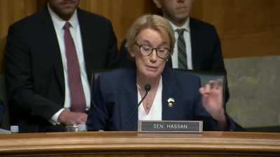 Senator Maggie Hassan corrects DHS Secretary Kristi Noem after she claims habeas corpus gives the president the constitutional right to deport