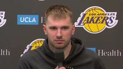Luka: "Obviously, there's always going to be emotions, I was happy to be back in Dallas, I went to my house. I really appreciate how the fans cheered for me when I was introduced. I was here seven years, I still got a lot of friends here, I'm happy to be 