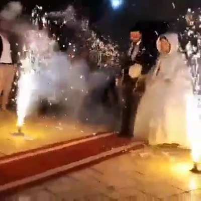 Silly String + Sparks. WCGW?