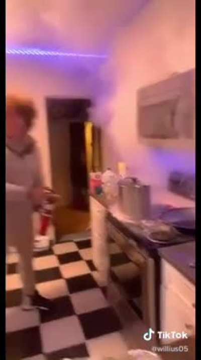 Pro tip: if you spill everclear on the stove, make sure you don&rsquo;t turn the stove on