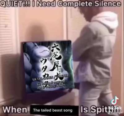 Everyone stfu. Naruto&rsquo;s Spittin🦧