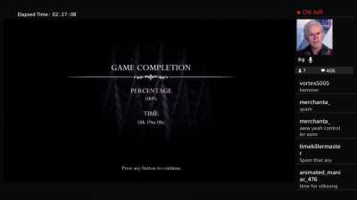 Finishing up Hollow Knight on stream