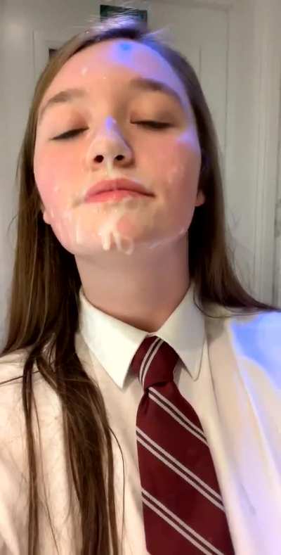 The Test Was Super Easy for 18Yo Girl