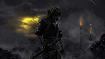 A nice user from steam made animated wallpaper of my Deadlands drifter fanart!