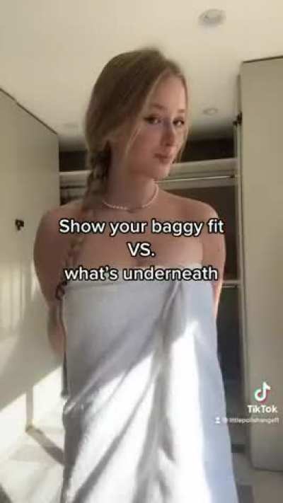 Towel wont get in your way, darling :)
