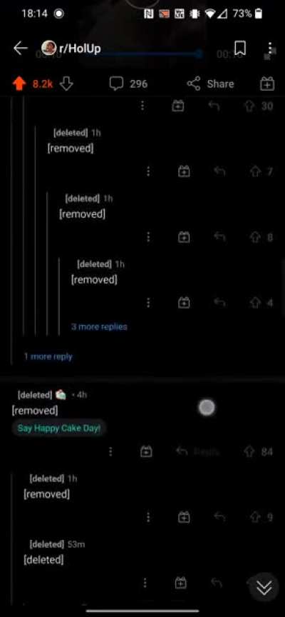 What happend here?