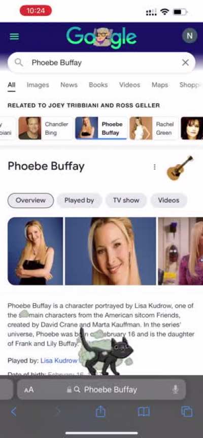 Gotta love Google&rsquo;s Easter eggs!! #friends #pivottttttttttt #smellycat