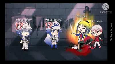 (Trigger warning: Blood) Bila Malaysia &amp;amp; Indonesia ada kuasa anime dan dibenarkan berperang melawan Israel