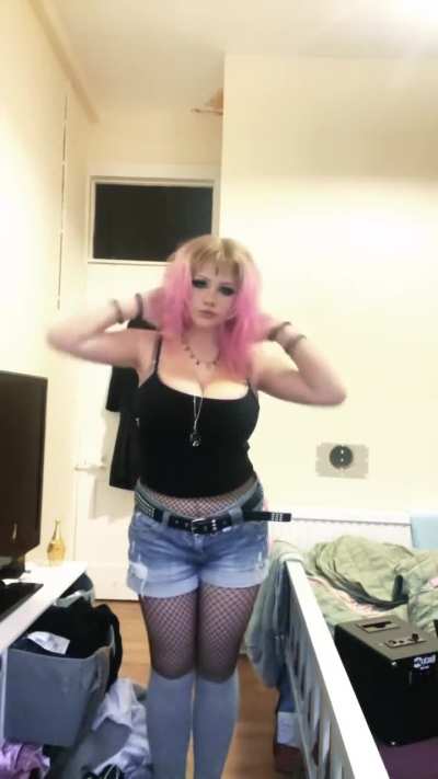Pink hair milkers