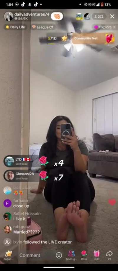 Her user was to long