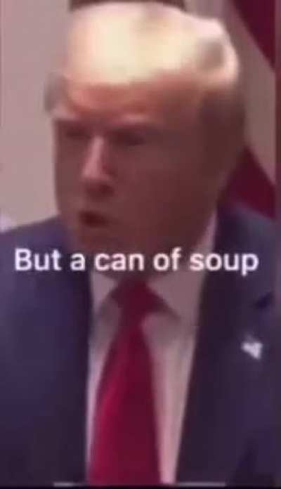 Average can of soup