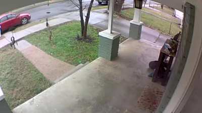 Anytime I&rsquo;m feeling down, I just watch this video of myself falling up my stairs.