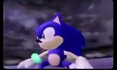 sonic but he meany :( (help the bullyd)
