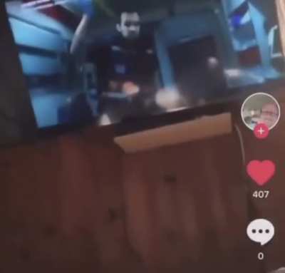 Kid enjoying movie with his mum