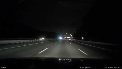 ~130 Mph on I-95.