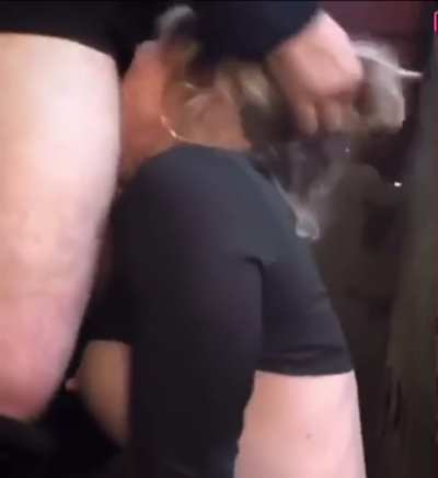 Even on the clock, good girls suck cock