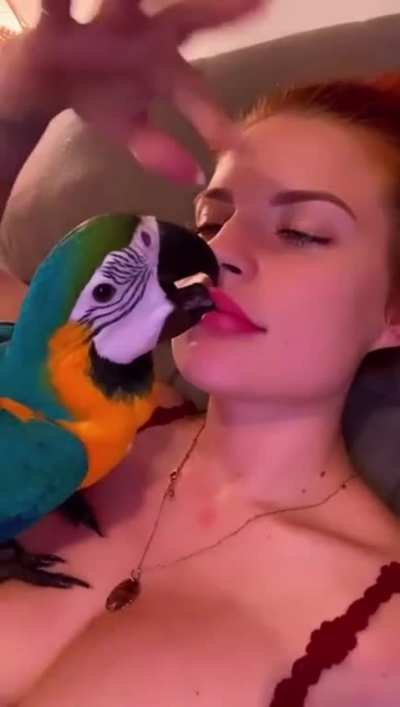 to get a kiss