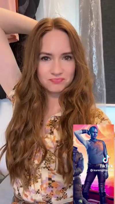 Karen Gillan on her &lsquo;awkward&rsquo; Nebula pose in Guardians of the Galaxy vol 3 poster