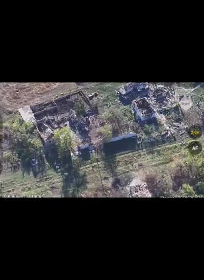 Two soldiers from the 425th Separate Assault Brigade Skala killed eight Russian soldiers on the southern outskirts of Novotoretske. September 2025.
