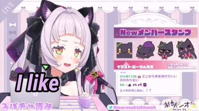 A girl with cat ears walks up to you and greets you. What do you do?