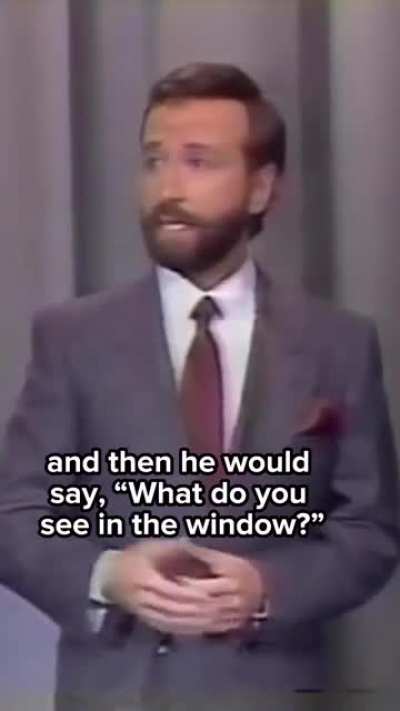 Look out of the window