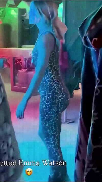 Emma Watson at Burning Man. You think someone was able to tame the posh goddess?