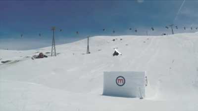 Billy Morgan landed the world's first 1800&deg; quadruple cork. A jump with 4 off axis flips and 5 full rotations.