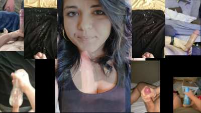 Beauty gets babecocked by a looooot of cocks
