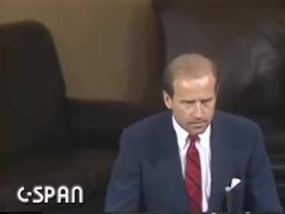 Joe Biden: "Were there not an Israel, the U.S.A. would have to invent an Israel to protect her interest in the [Middle East]" June 5, 1986.