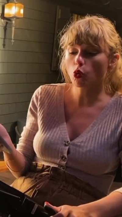I want her to suck my cock in this position and the way she bobs her head and opens her mouth. I want my cum to overflow her mouth and drip down to her tits.