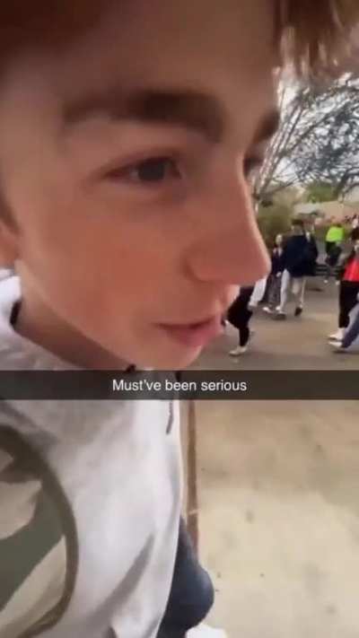 Bro got his nose