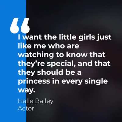 Black parents on social media are sharing heartwarming videos of their children seeing a Black actress as &lsquo;The Little Mermaid&rsquo; for the first time; Halle Bailey playing the title role, says she wants little girls just like her to know they're special... an