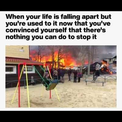 Time flies when your life is falling apart