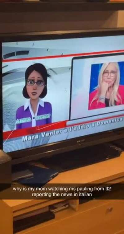 Ms pauling is italian confirmed