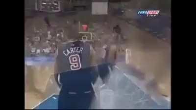 20 years ago today, Vince Carter performed one of the best dunks of all time over the 7'2