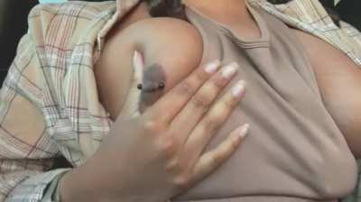 I love showing my after workout titties